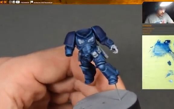 [图][LV4] 涂装绯红之拳星际战士 Crimson fist Space Marine -Trovarion