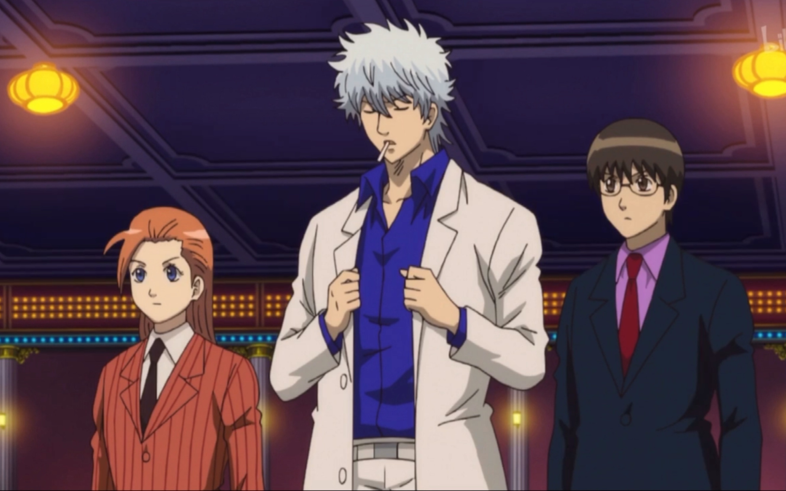 【银魂】主要讲述了金牌牛郎坂田银时努力奋斗成为joy4乐队主唱的励志