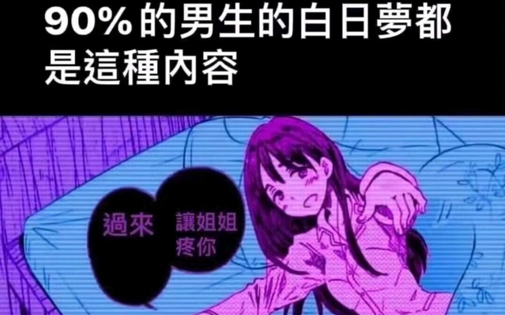 网络爆笑吊图#207:90%男生的白日梦内容哔哩哔哩bilibili