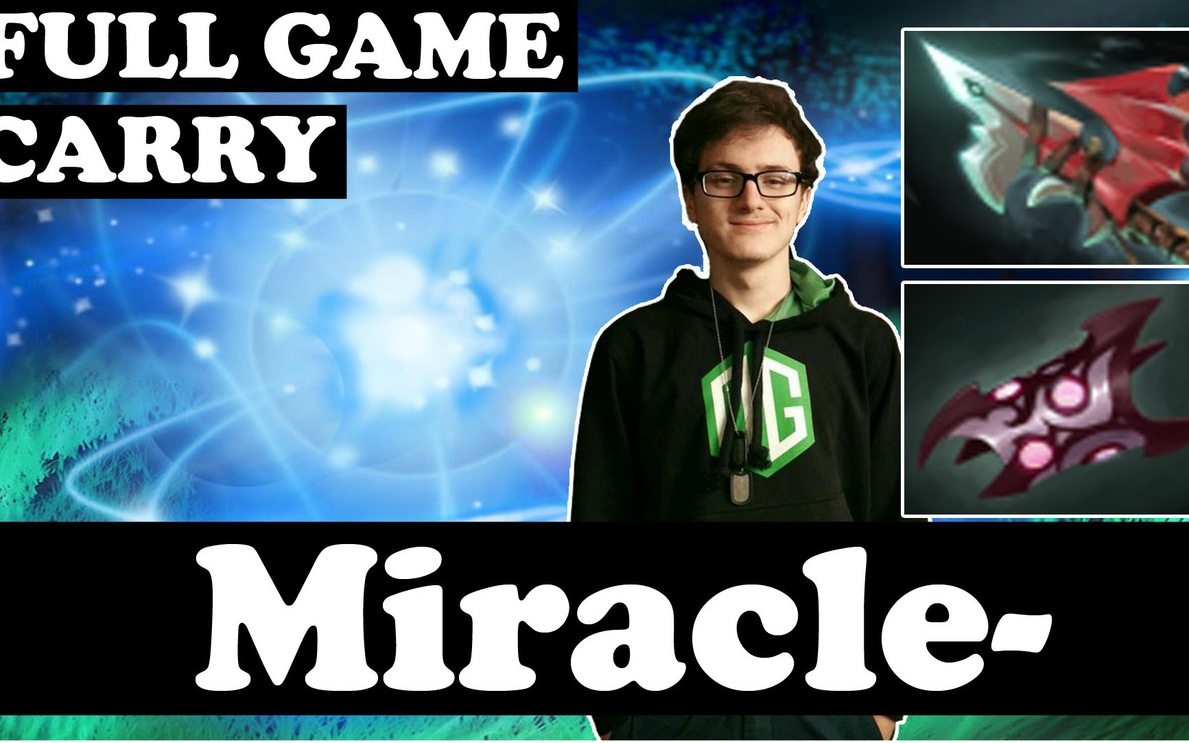 【dota】miracle 中单臂章小精灵(全场)