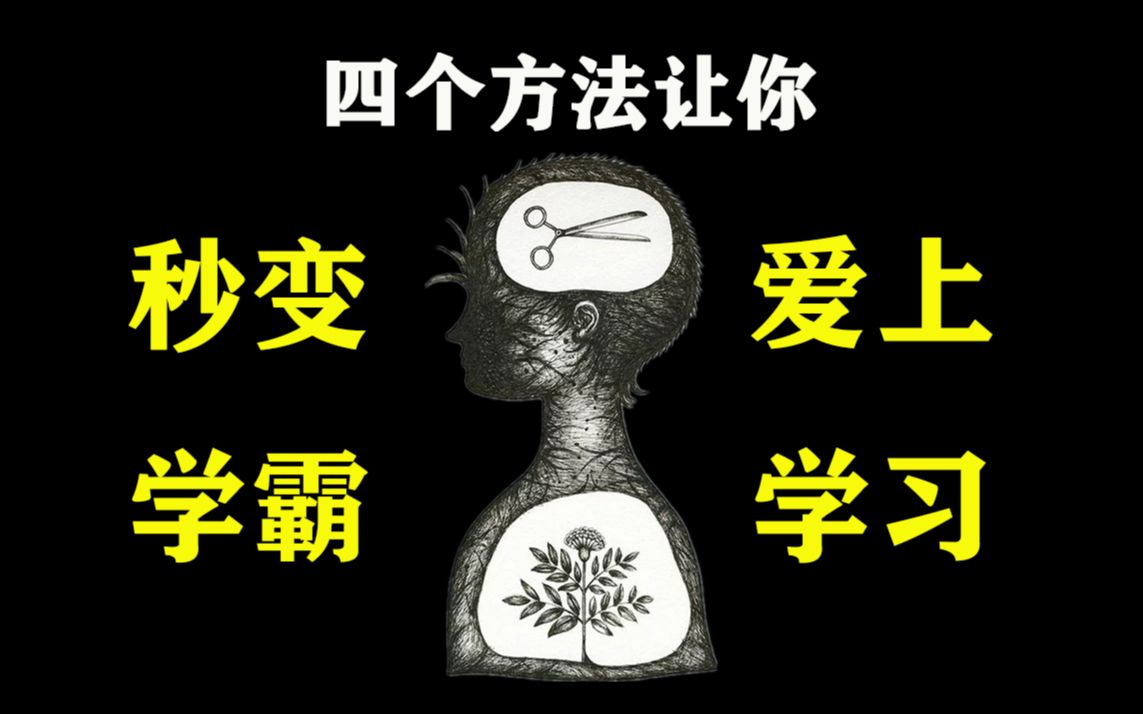 一个视频讲透学习原理,4个高效学习方法,让你爱上学习【百分系列】哔哩哔哩bilibili