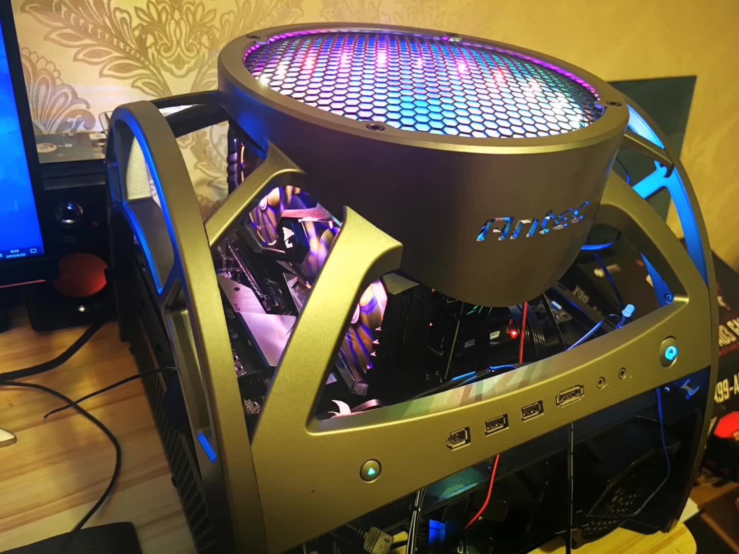 解密!技嘉RTX 20系大雕显卡灯效 aorus 2060 2070 2080super 以及2070小雕 2080 2080ti 均为此灯效哔哩哔哩bilibili