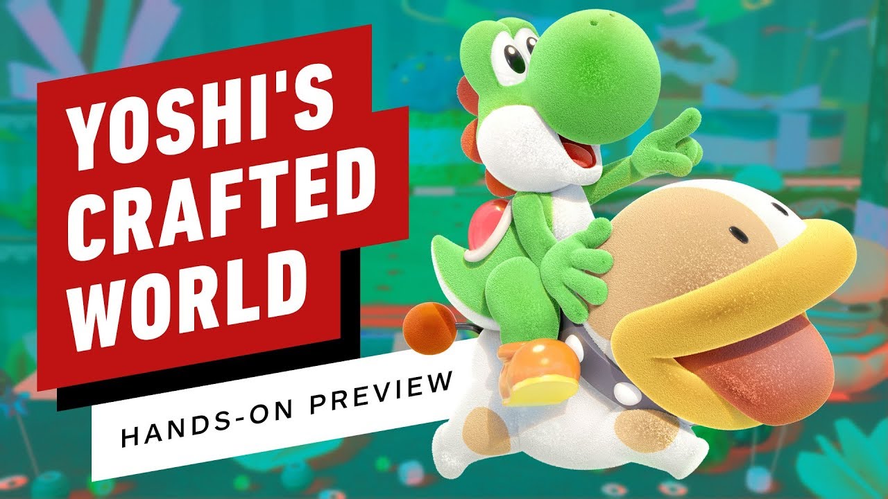 yoshis crafted world preview: charming, if a bit too easy