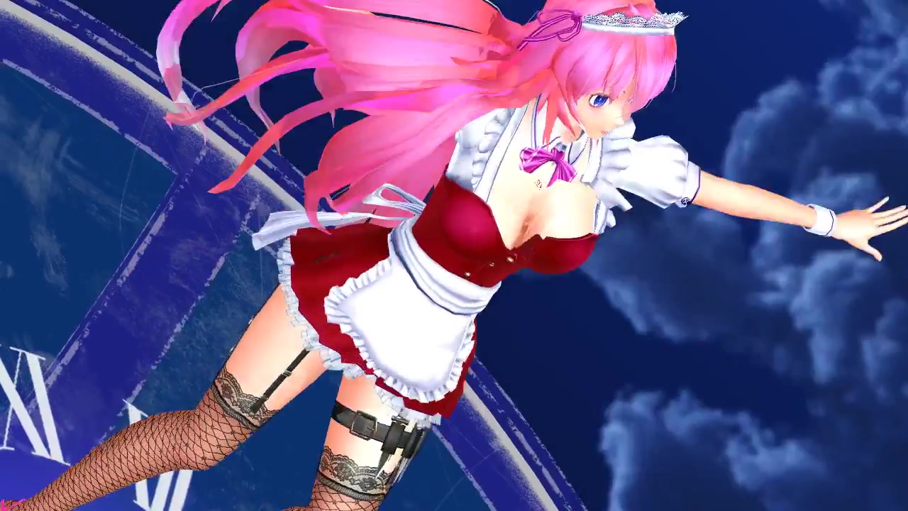 【mmd】黑丝网袜 女仆巡音