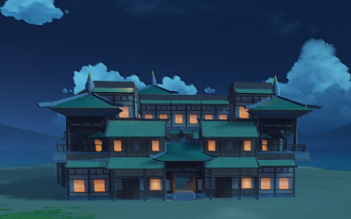 {洞天日记}给香菱盖的万民堂_哔哩哔哩bilibili_原神