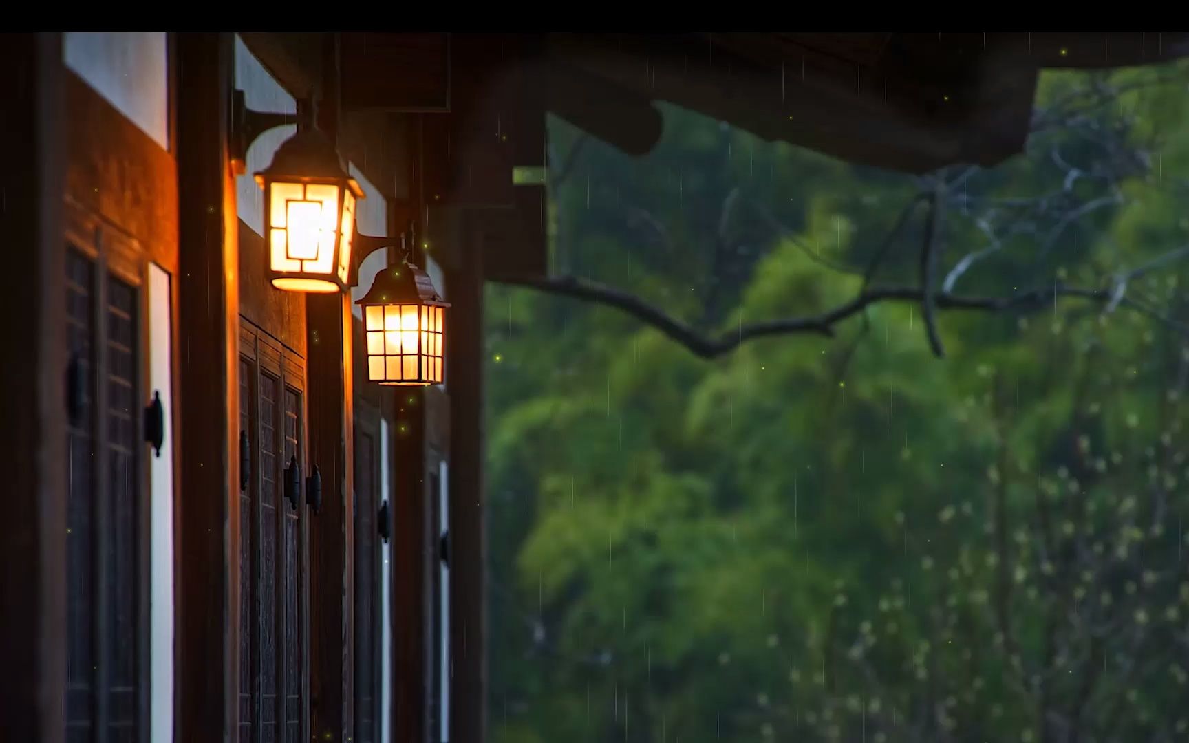 山谷雨景丨蒙蒙细雨丨安逸丨舒适丨放松丨雨声丨白噪音哔哩哔哩bilibili