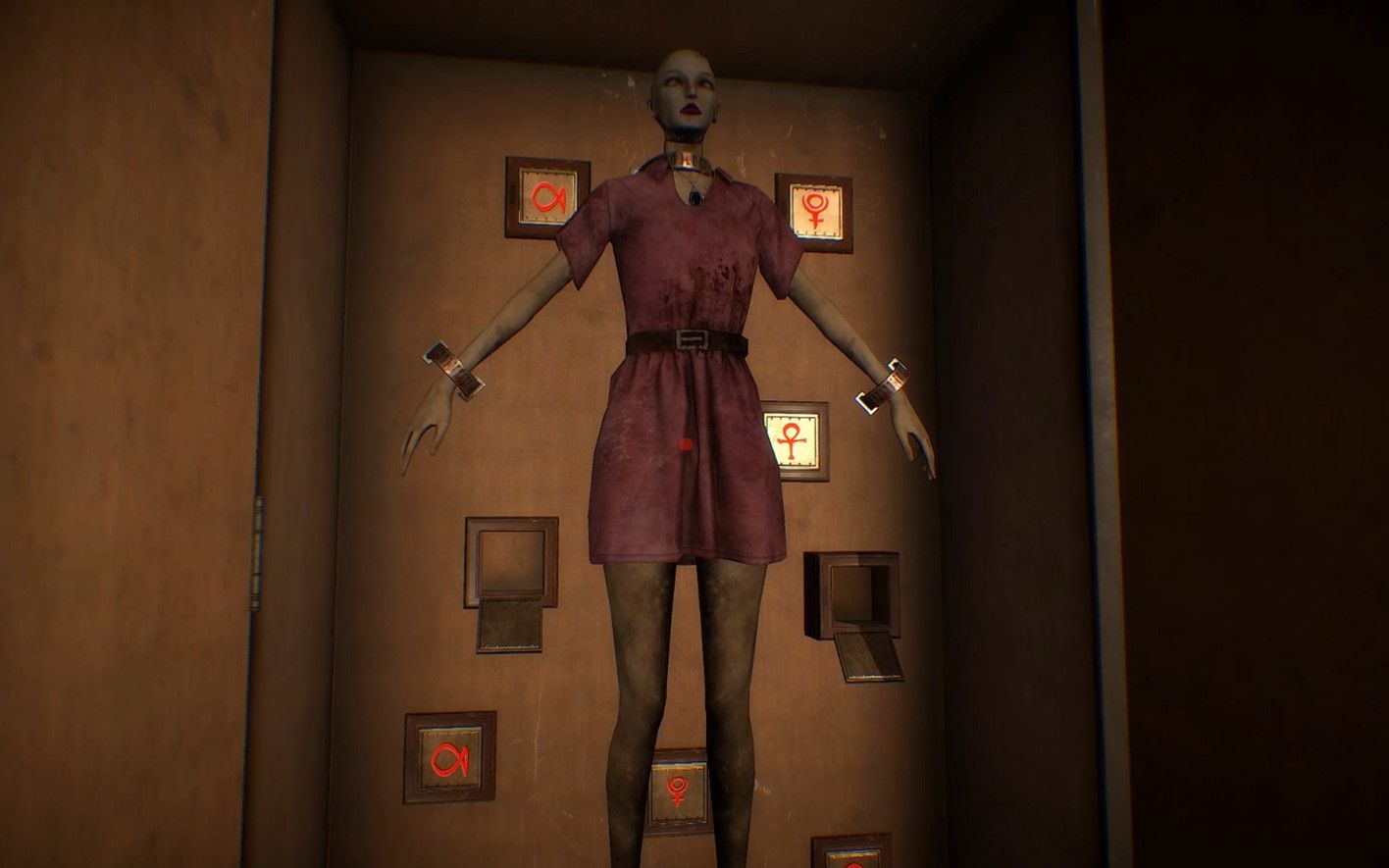 鱼头人把妹妹做成了蜡像全剧终丨临终重生试炼3恐怖密室逃脱