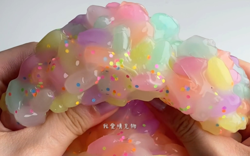 外网泥 jelly bean 软糖填充物slime