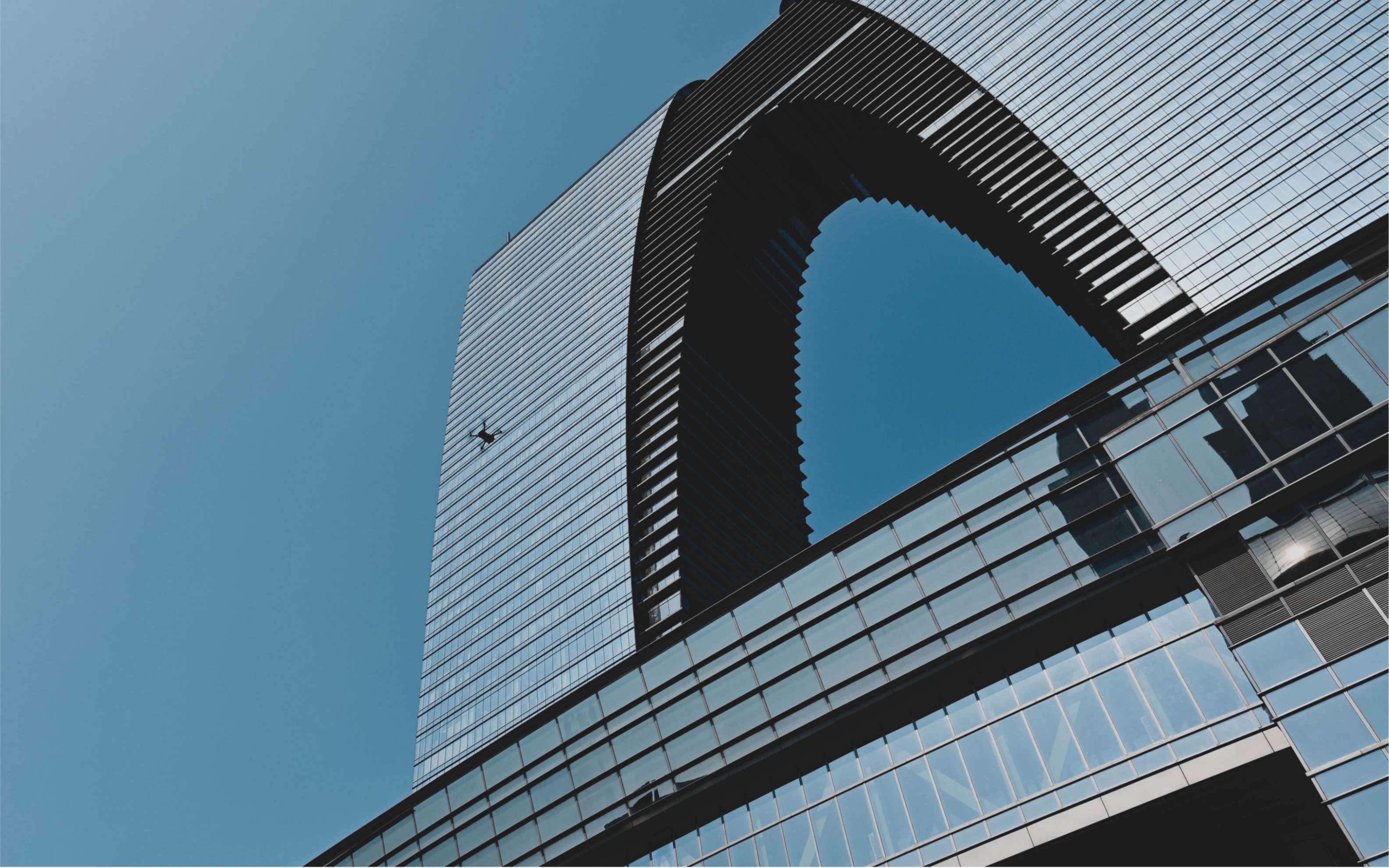 苏州工业园区,姑苏区航拍,一座现代与古韵相得益彰的城市|大疆mini3