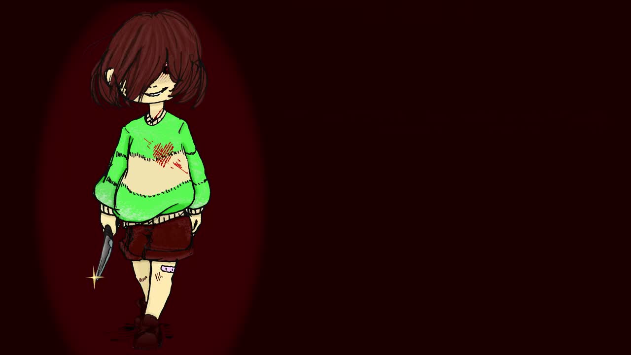 【undertale steven universe】chara is stronger than you (hd)