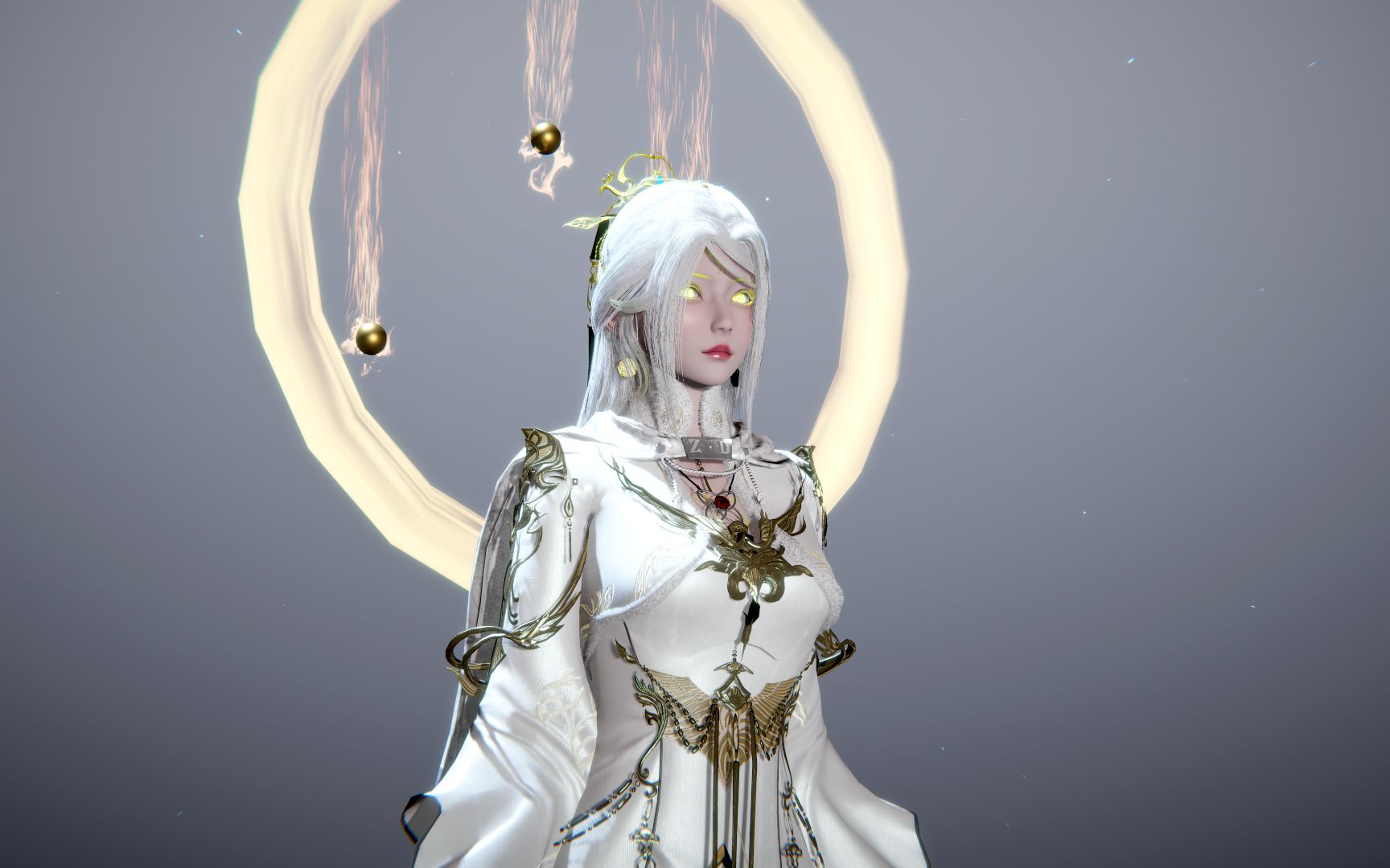 同人建模作品《琼明神女录》神王宫夏浅酌_哔哩哔哩_bilibili