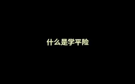 什么是学平险哔哩哔哩bilibili