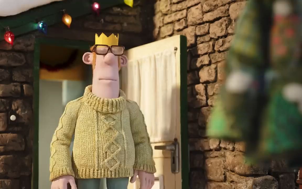 英国品牌barbour ×小羊肖恩合作圣诞广告,有点笨蛋有点暖