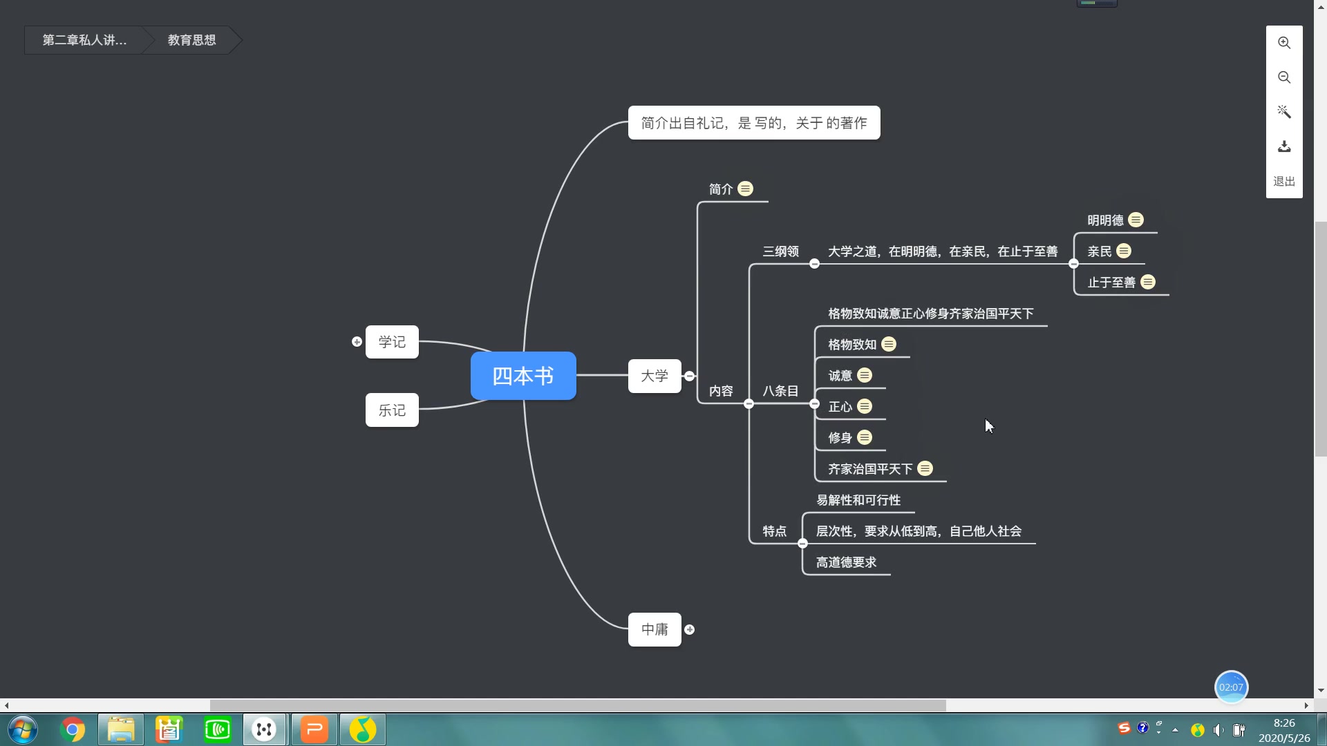 [图]教育学考研311礼记中的四本书背诵