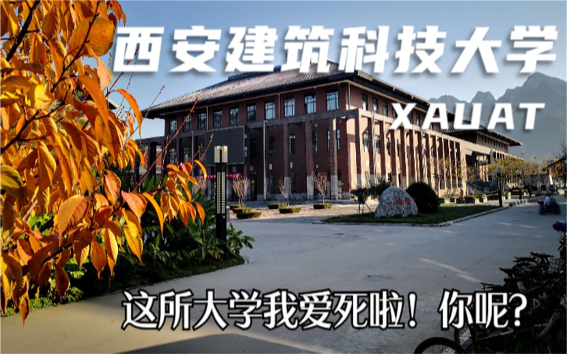 【XAUAT】这就是传说中的西安建筑科技大学吗?i了i了哔哩哔哩bilibili