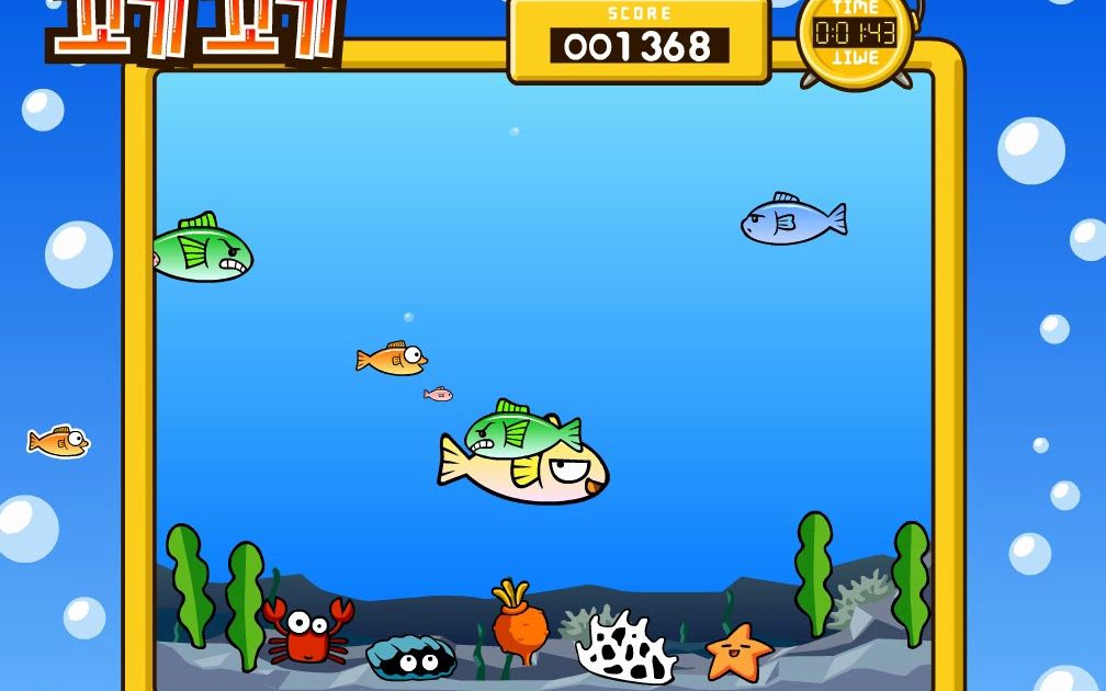 【经典小游戏】大鱼吃小鱼