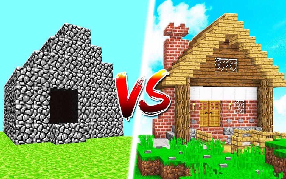 【unspeakablegaming】当远古mc遇到新版mc!