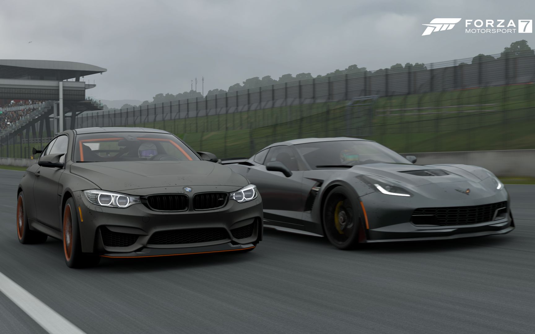 forza7寶馬m4gts科爾維特c7z06意大利穆傑羅battle