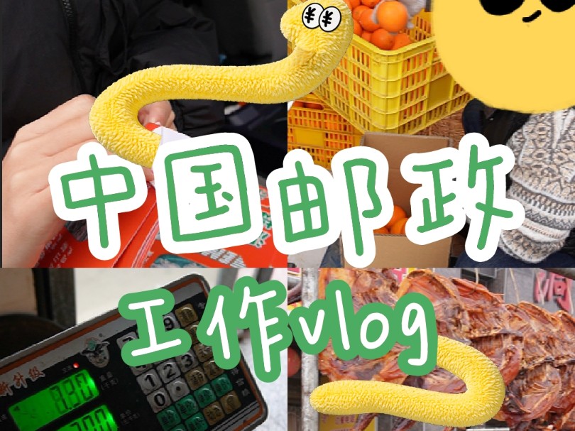 邮政员工vlog哔哩哔哩bilibili