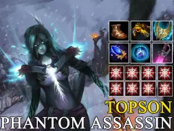 【睡前DOTA第二百九十九期】万物皆可中单！Topson 22/6/8 绝刃胸针A杖中单PA，前期对线哈斯卡真的坐大牢！！！