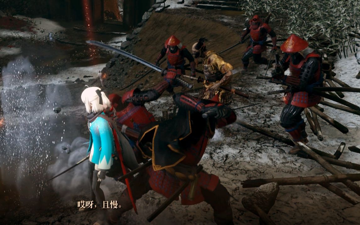 只狼bvb八周目双难mvsm赤备军赤鬼vs怨恨之鬼