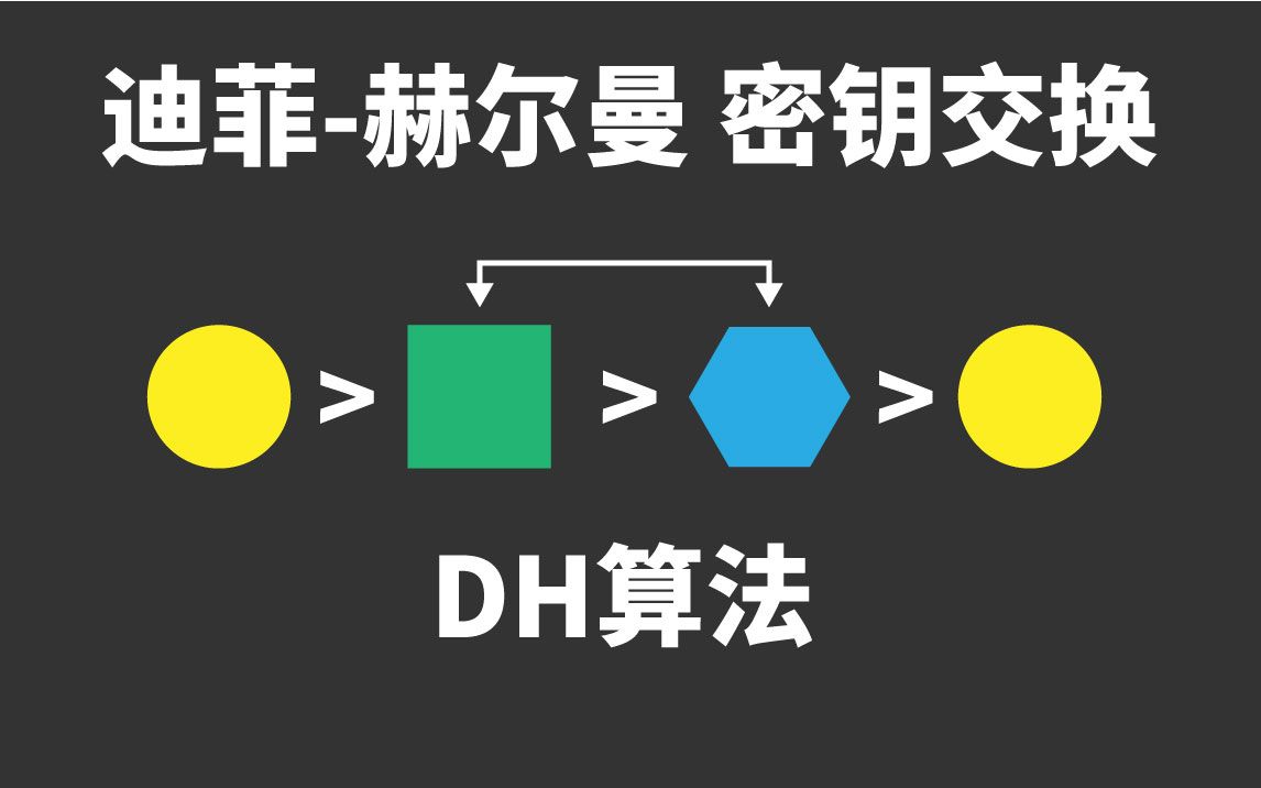 【不懂数学没关系】DH算法 | 迪菲赫尔曼Diffie–Hellman 密钥交换哔哩哔哩bilibili