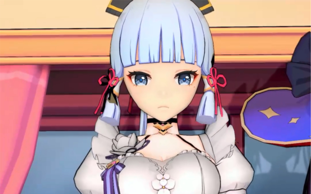 原神动漫女仆《神里绫华》《莫娜》《甘雨》经典摇