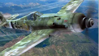德国福克-沃尔夫飞机制造厂单座位单引擎战斗机“百舌鸟”Fw 190！！二战期间最优秀的战斗机之一！！