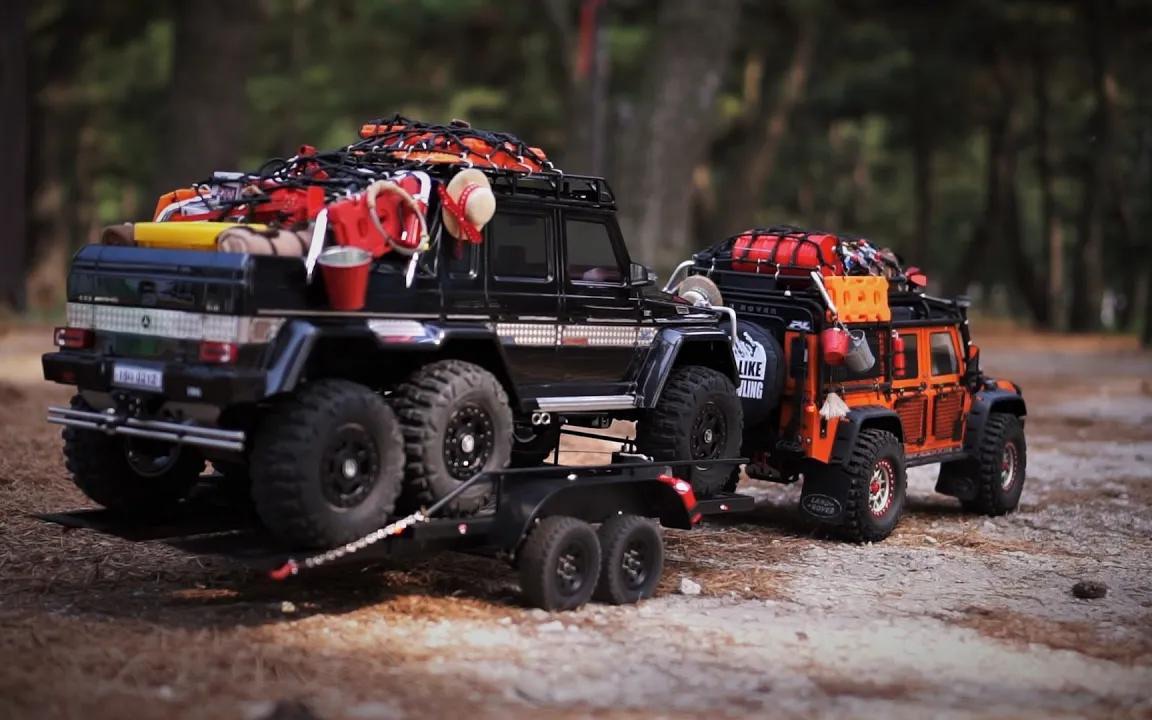 Traxxas TRX4 Defender /TRX6 G63(#路虎卫士 奔驰大G)哔哩哔哩bilibili