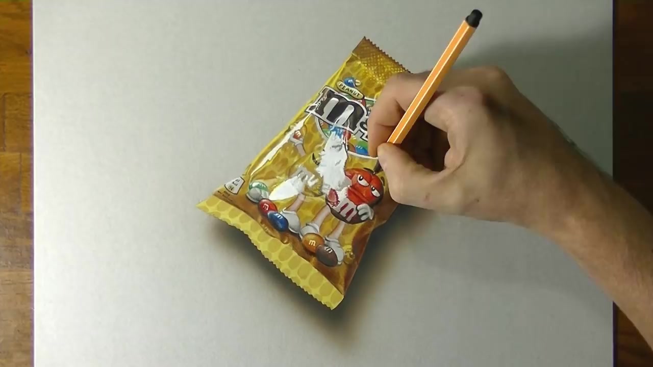 送ta一包吃不胖的m&m豆 - by marcello barenghi