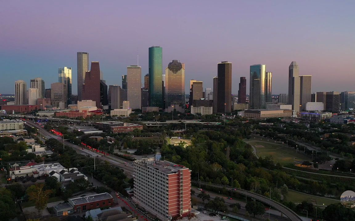 美国第四大城市 太空城休斯敦 最新航拍