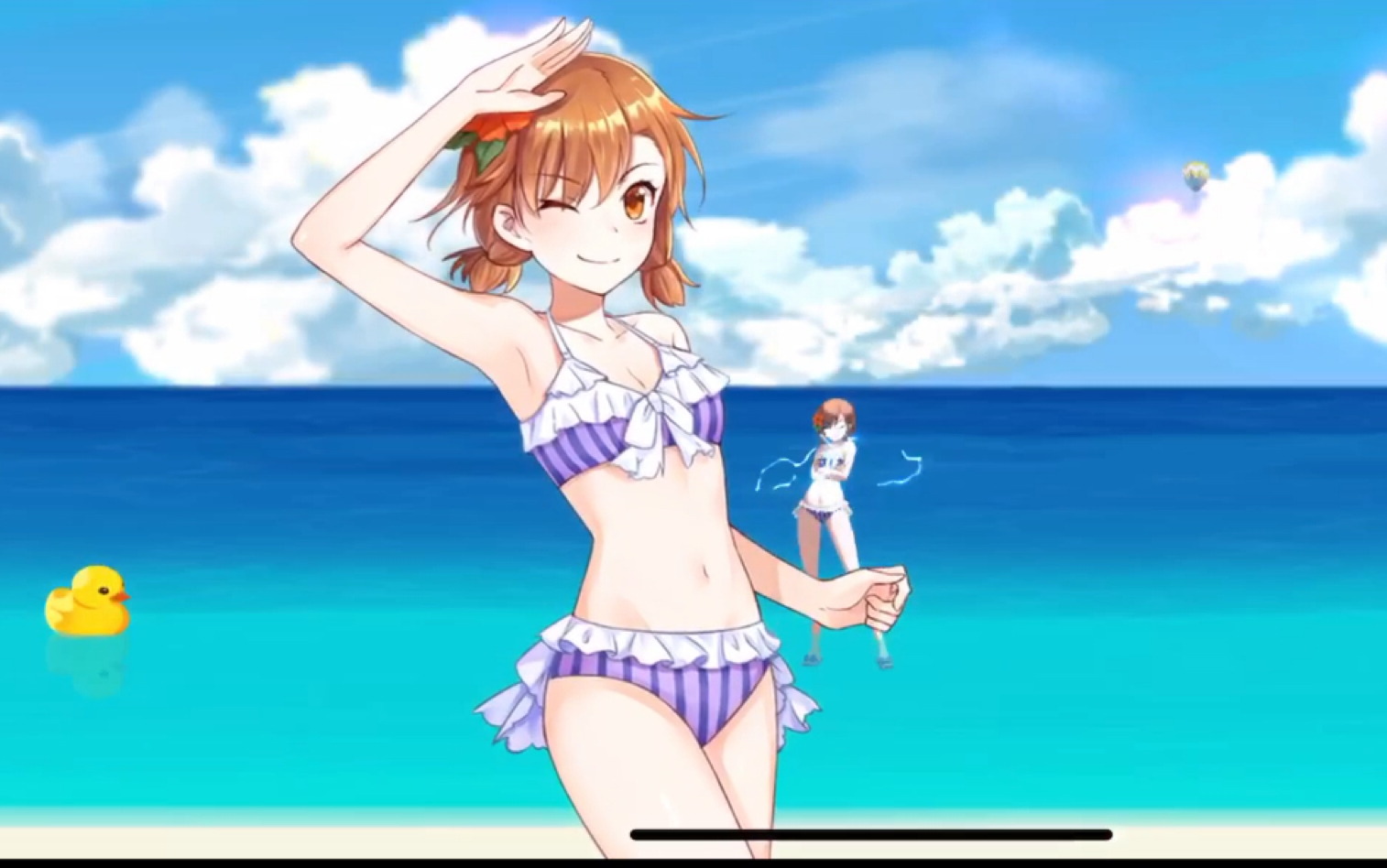 【电击文库:零境交错】主战泳装御坂美琴技能及连携技能