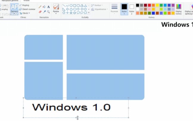 仅用画图工具,10分钟绘制Windows 1.0、3.1、XP、Win10徽标哔哩哔哩bilibili