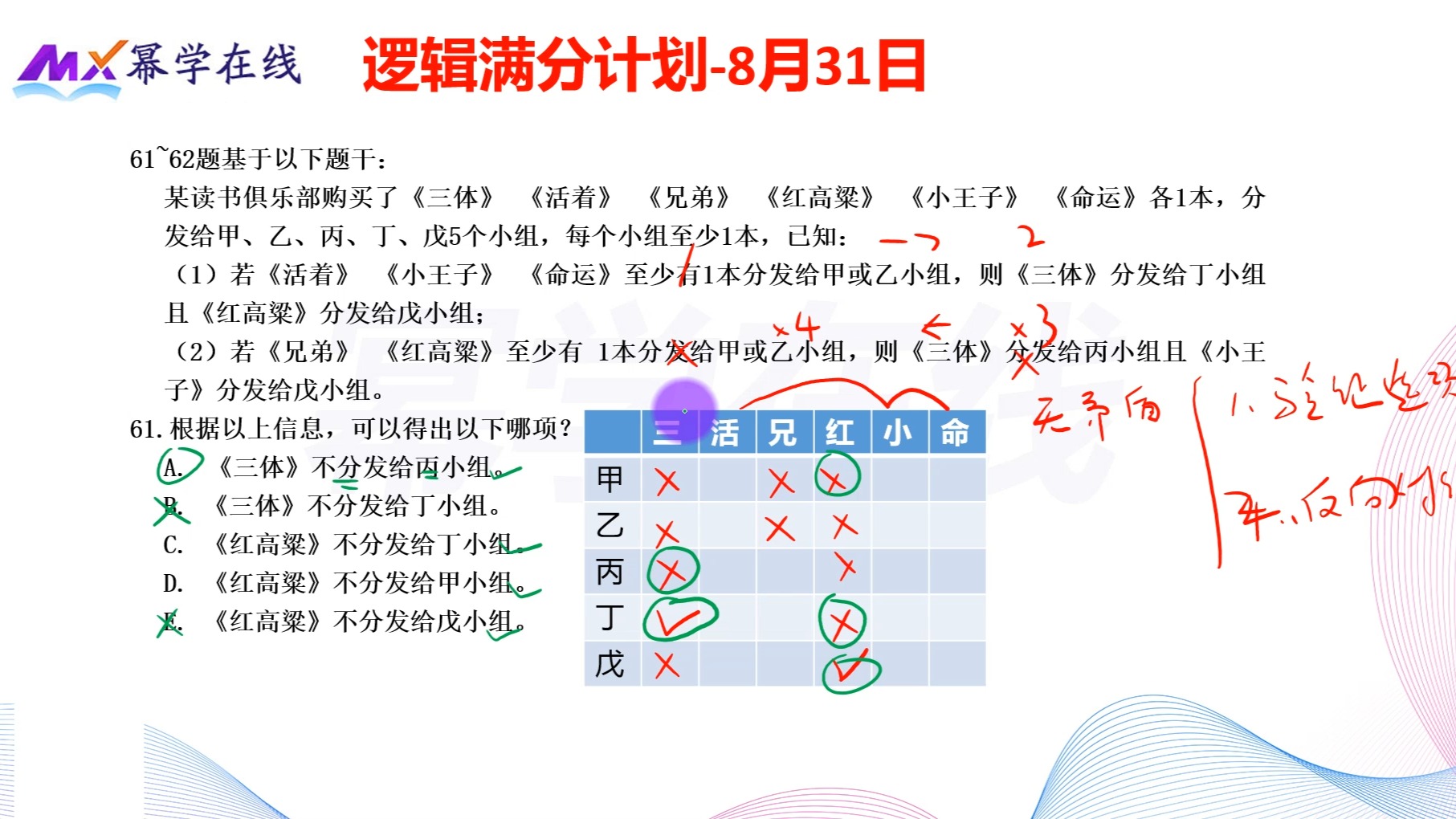 8月31日逻辑满分——幂学逻辑宋加瑞哔哩哔哩bilibili