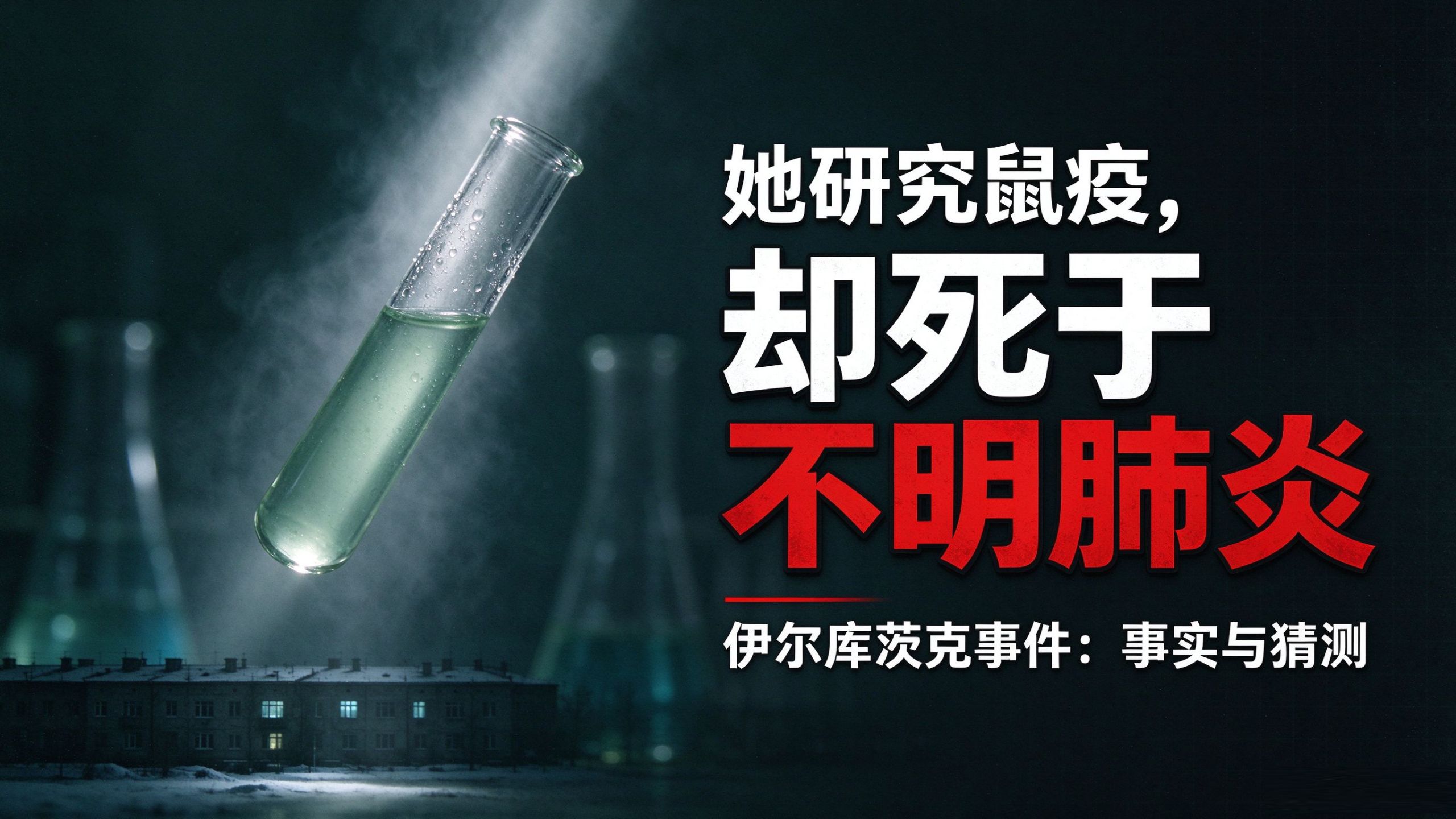 她研究鼠疫，却死于“不明肺炎”：伊尔库茨克事件，事实与猜测2