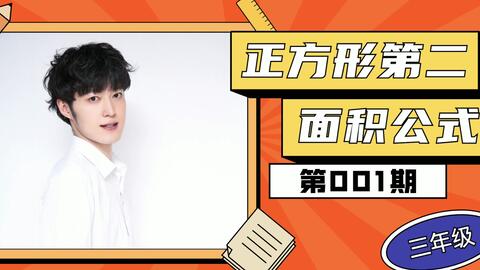 已知对角线 怎么求正方形面积呢 正方形第二面积公式竟然这么简单 哔哩哔哩 Bilibili