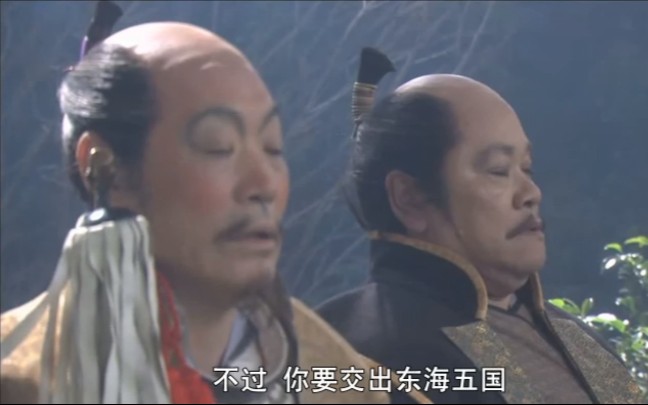 2006年大河剧《功名十字路》片段:丰臣秀吉打算赏赐德川家康关八州的领地并没收其东海五国的领地,秀吉在小田原城论功行赏,丰臣秀长、千利休、鹤松...