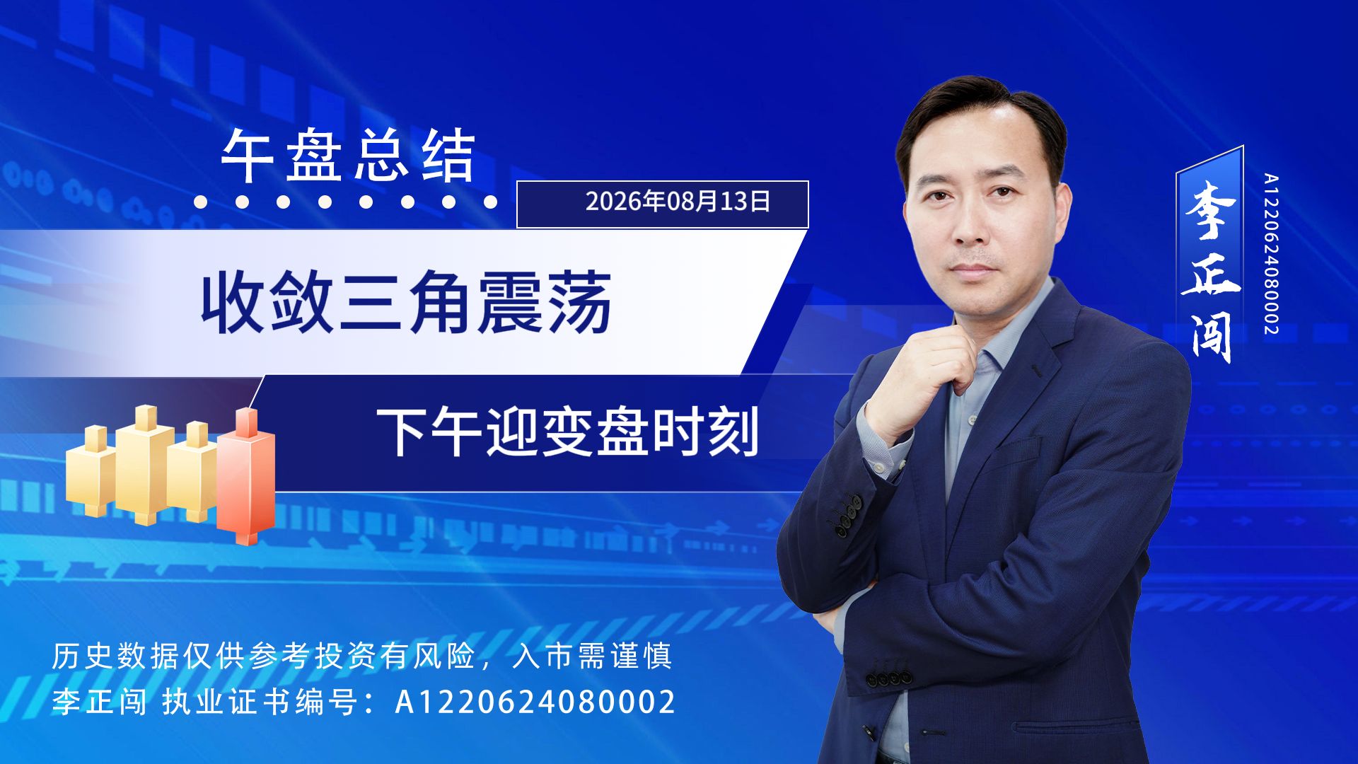 收敛三角震荡 下午迎变盘时刻