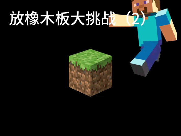 【挑战】我的世界 | 放置橡木板大挑战(2)