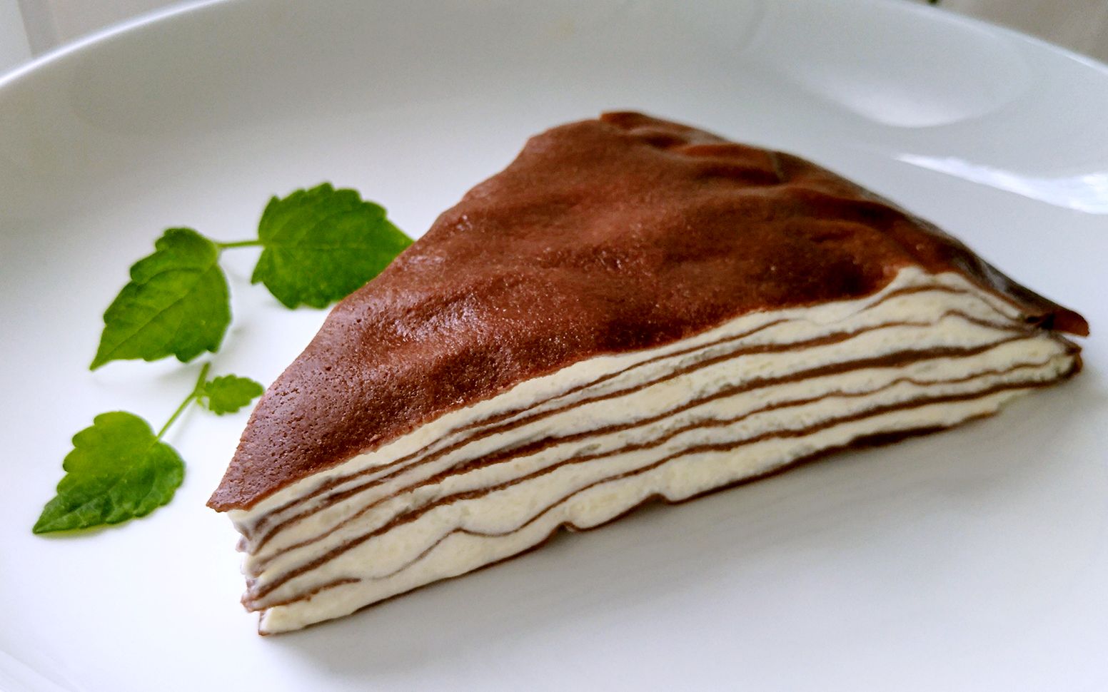 小凤花万能的电饼铛巧克力千层蛋糕