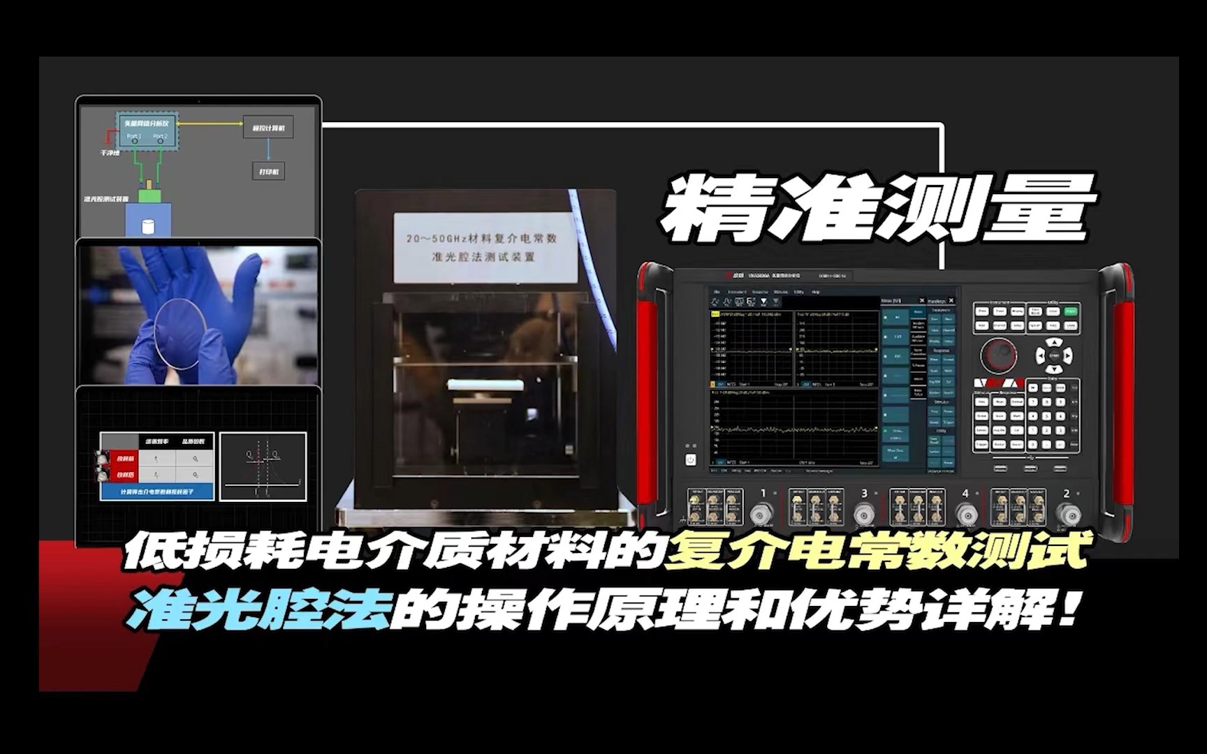 【准光腔复介电常数测试】一种汽车PCB材料的测试方法,可达110GHz哔哩哔哩bilibili