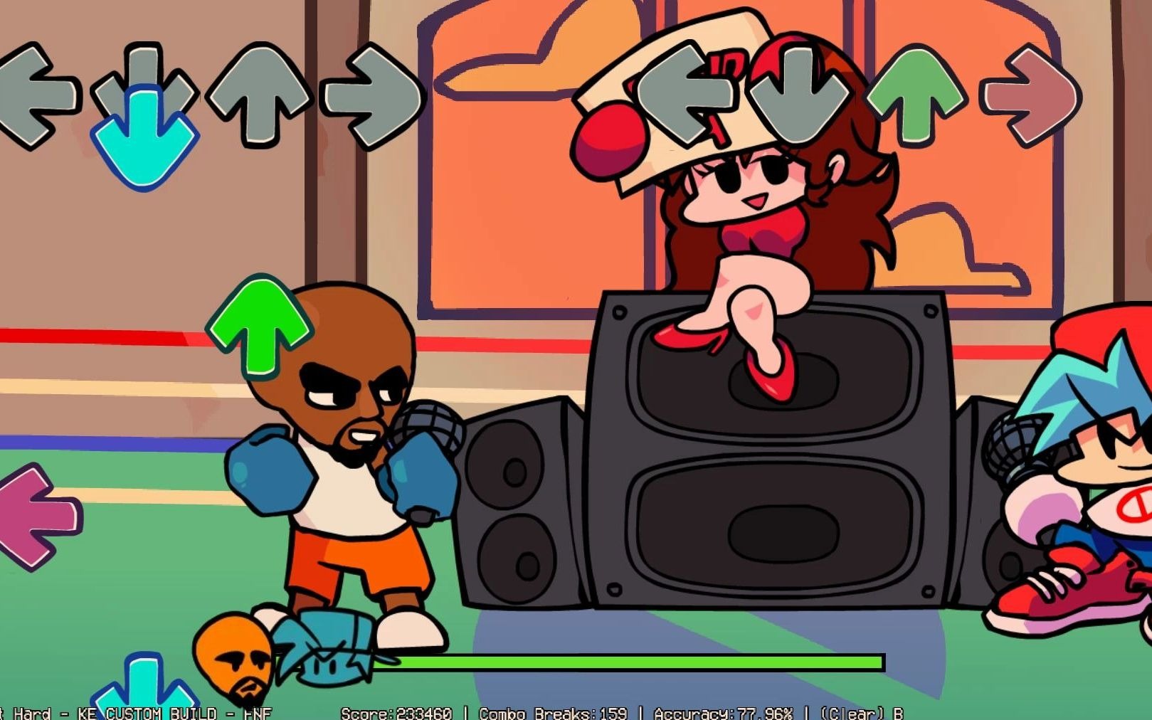 fridaynightfunkin每5个赞打一次mattkinghit最多30次