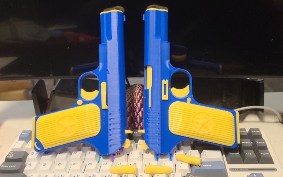 无数7890后的梦中情biu--54式&tt33 静态模型 3d打印 托卡列夫 儿童