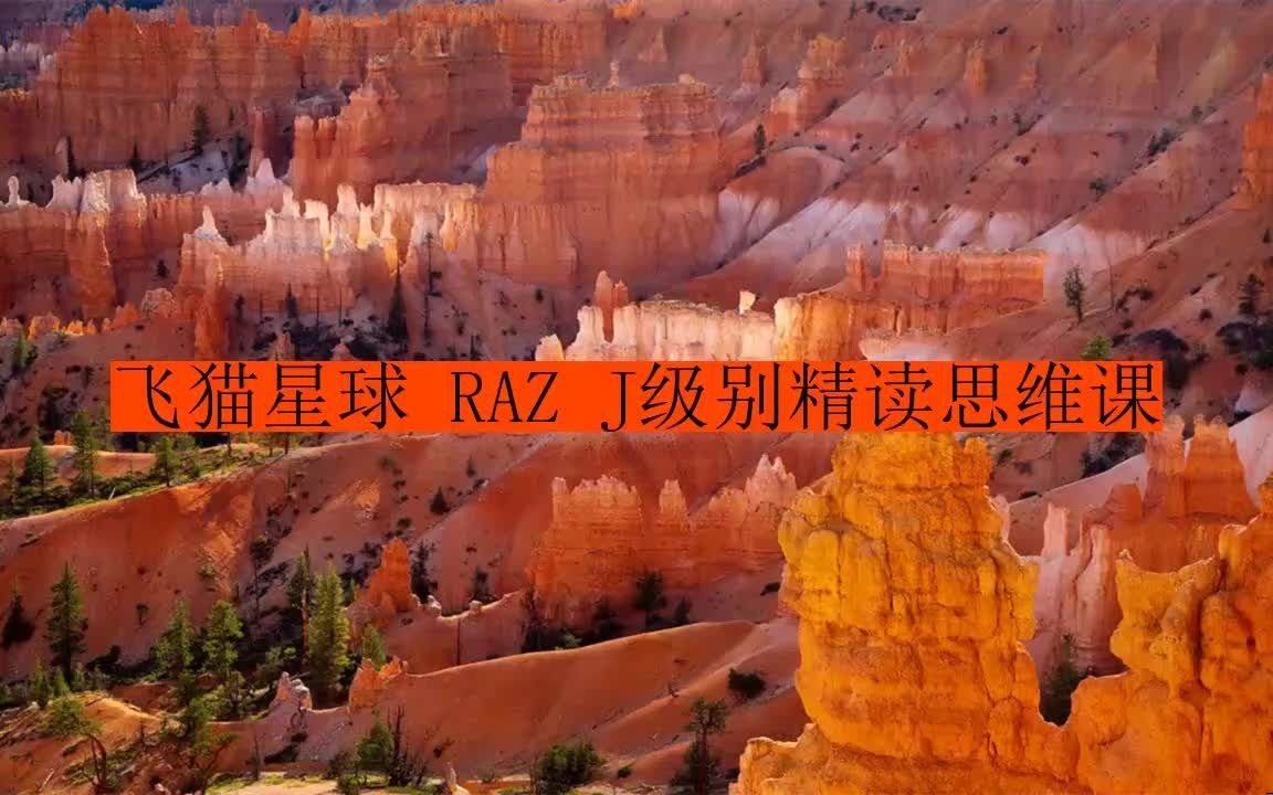 飛貓星球 raz j級別精讀思維課