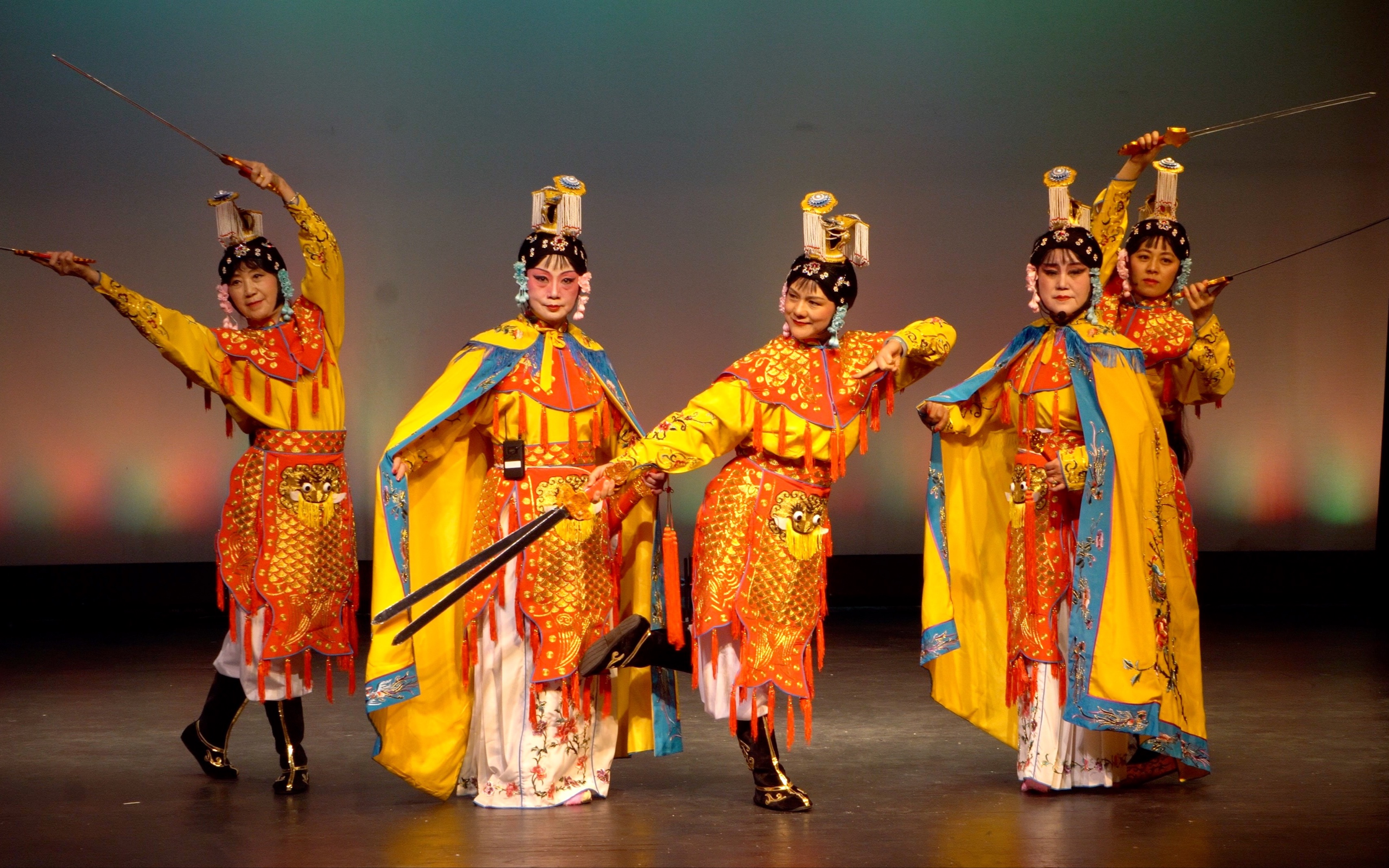 2018年亚城戏社savannah大学演出节目:京剧舞蹈《虞美人》