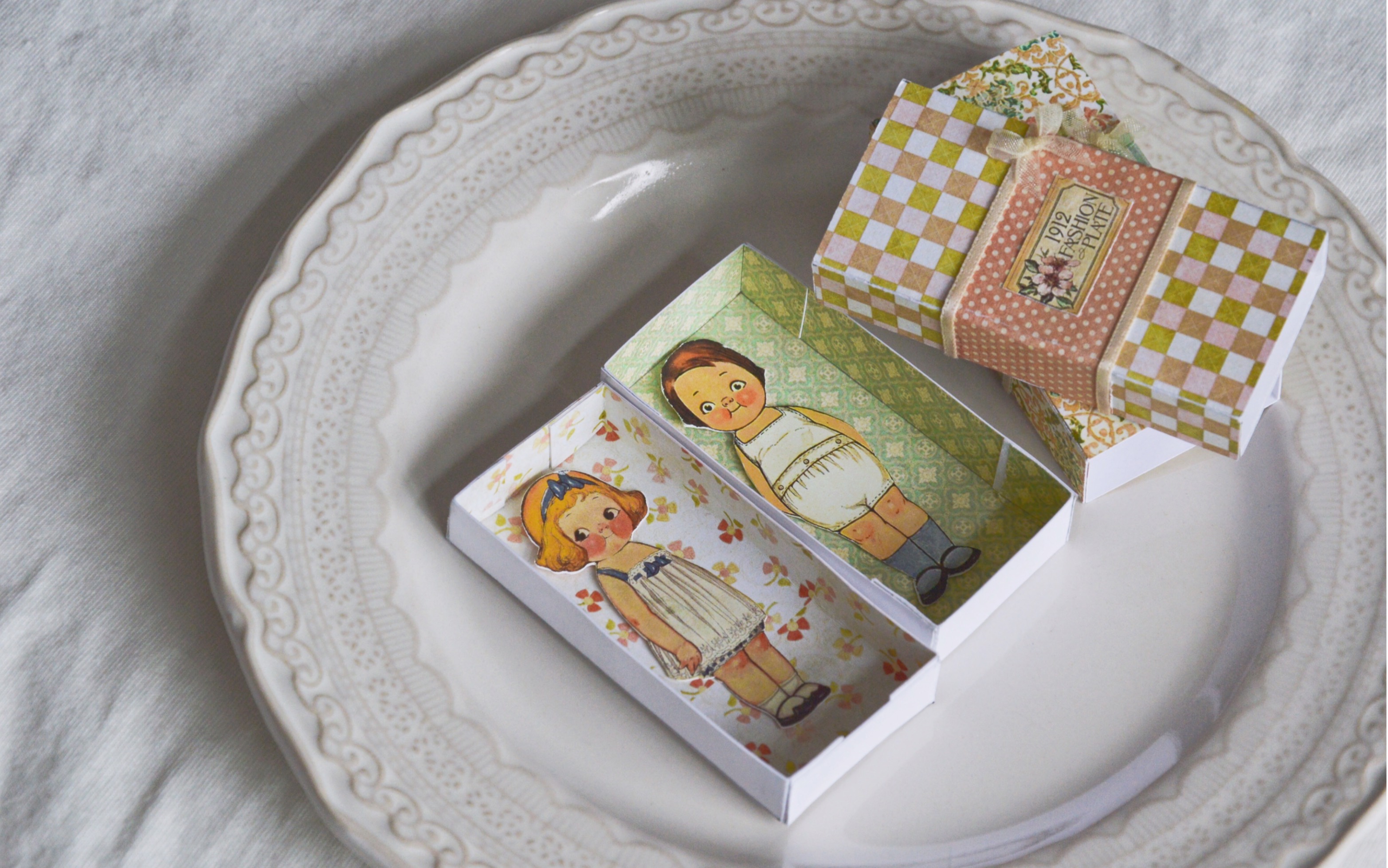 活动作品blythe娃盒番茄汤换装纸娃娃