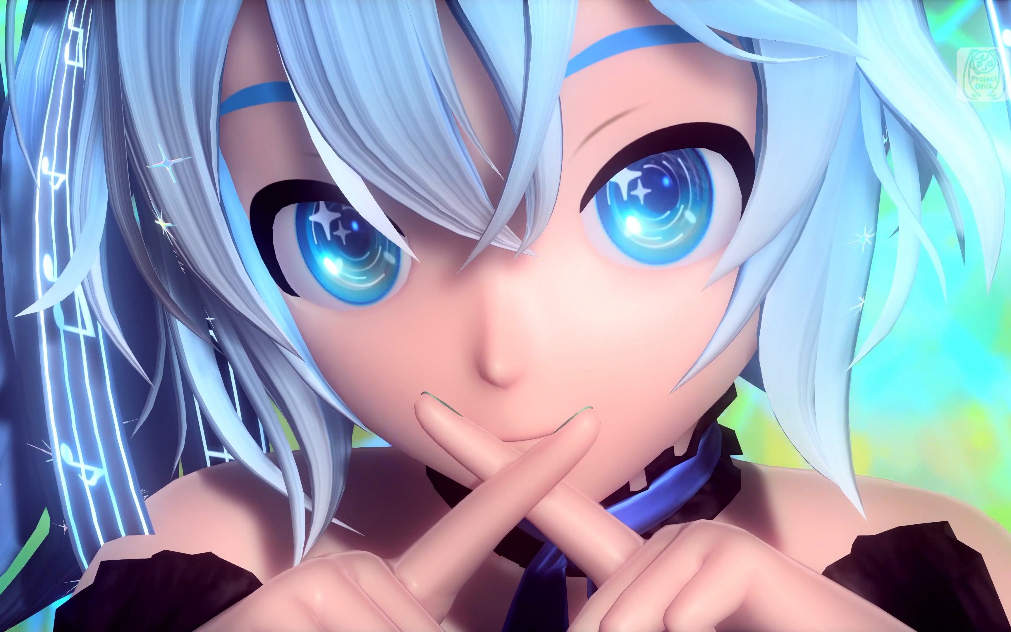 (39music)」-初音未来 歌姬计划 4k游戏视频壁纸【小鱼儿录播】_歌姬