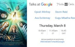 [图]The cast & director of Disney's "A Wrinkle in Time" | Talks at Google