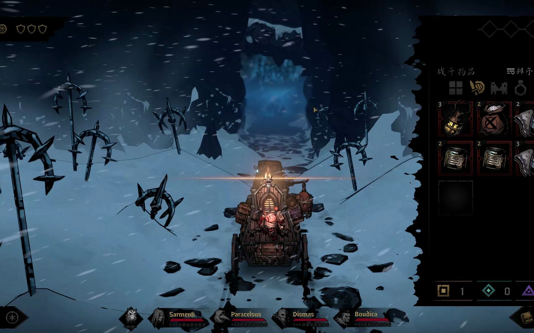 darkest dungeon ii 暗黑地牢2 第二章肺龙(攻破)