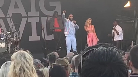 [图]Craig David-Warm It Up/Heartline (Church End fest Live) 2022.7.3